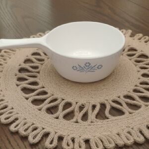 Corning Ware Blue Cornflower Small Pot